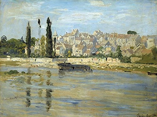 Keilrahmen-Bild - Claude Monet: Carrieres Saint-Denis 60 x 80 cm
