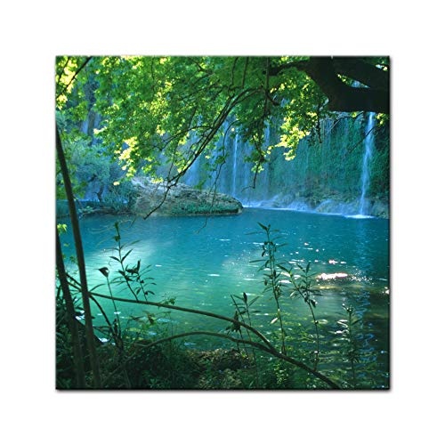 Keilrahmenbild - Kursunlu Wasserfälle - Türkei...