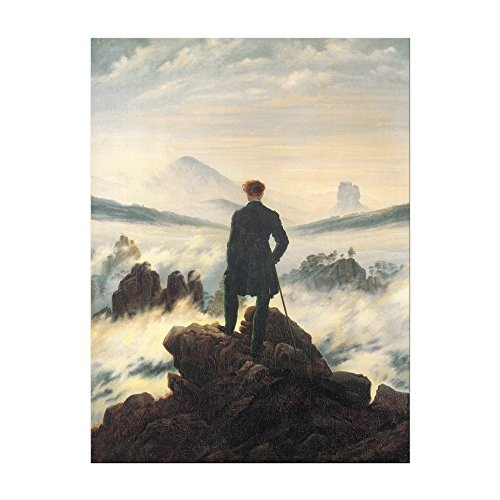 Leinwandbild Caspar David Friedrich Der Wanderer...