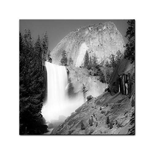 Keilrahmenbild - Wasserfall III - Bild auf Leinwand - 80...