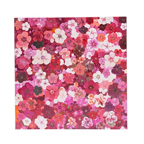 Bild Flowerfull - Leinwandbild - Blüten - Pink - ca. 80 x 80 cm
