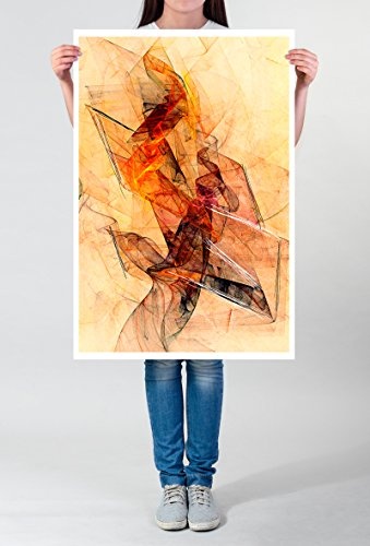 Balltongue - Modernes Abstraktes Bild Sinus Art - Bilder, Poster und Kunstdrucke