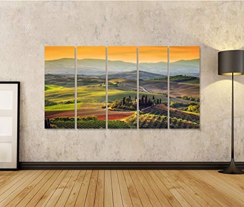 Bild Bilder auf Leinwand Toskana-Landschaft bei dem...