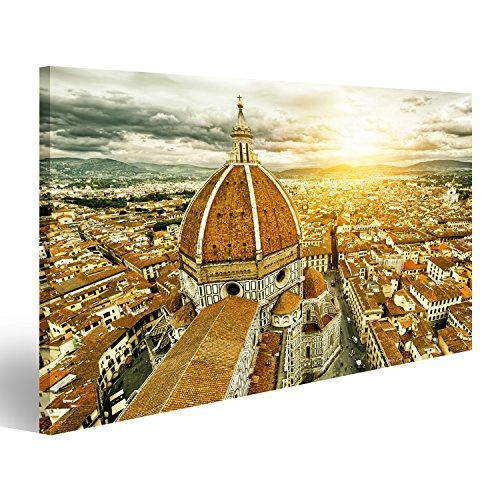 islandburner Bild Bilder auf Leinwand Florenz Italien Dom...