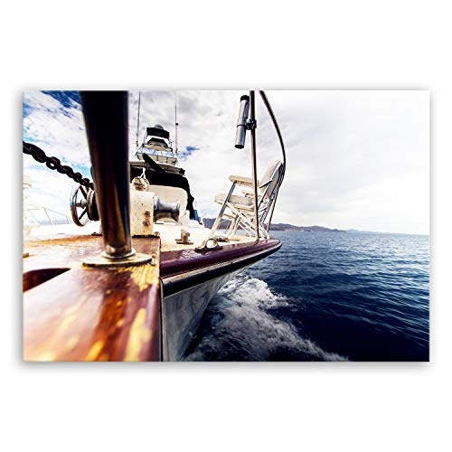 ge Bildet !!! SENSATIONSPREIS hochwertiges Leinwandbild - Segelboot in Hvar II - Kroatien - 30 x 20 cm einteilig 3117