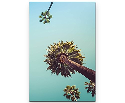 Leinwandbilder | Bilder Leinwand 90x60cm Palmen - Los Angeles