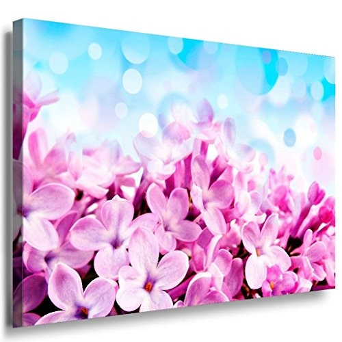 Bild Geschenk Blumen 2 Leinwandbild LaraArt Studio Wanddeko Wandbild 60 x 40 cm