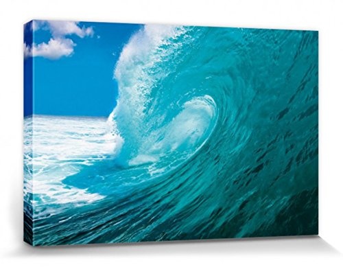 1art1 55220 Das Meer - Die Perfekte Welle Leinwandbild...