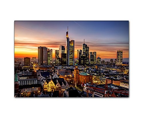 PB Art - Stadtlandschaft Frankfurt am Main 80 x 120 cm...