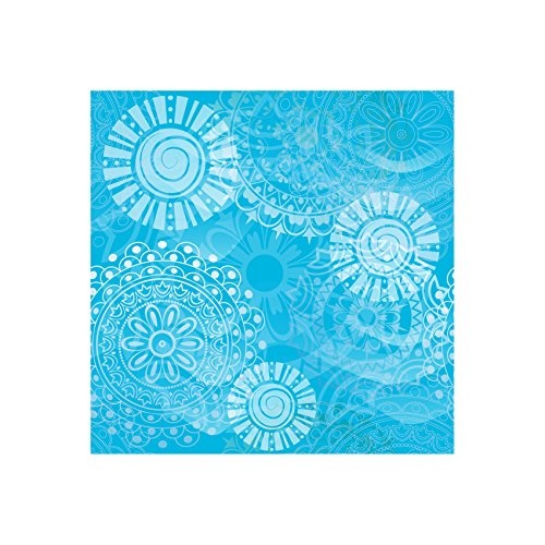 Mandala - Blumen | Trendiger Kunstdruck auf Leinwand |...