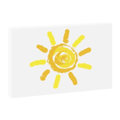Sonne | Panoramabild im XXL Format | Poster | Wandbild | Fotografie | Trendiger Kunstdruck auf Leinwand | Verschiedene Farben und Größen (100 cm x 65 cm, Farbig)