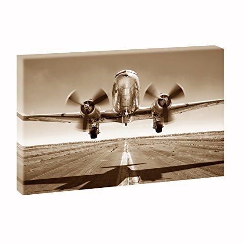 Propellerflugzeug | Panoramabild im XXL Format | Poster |...