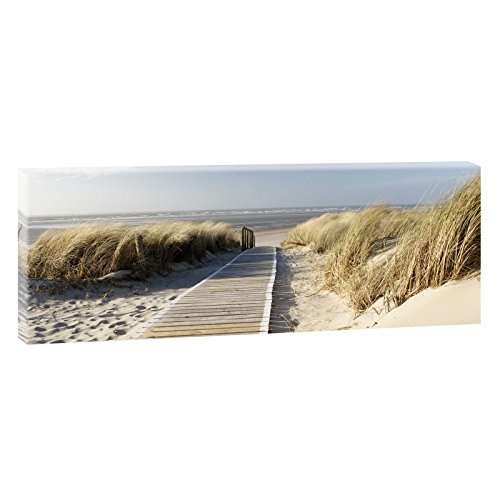Nordseestrand auf Langeoog | Panoramabild im XXL Format...
