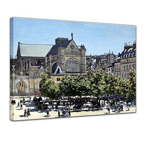 Keilrahmenbild Claude Monet Saint Germain lAuxerrois in...