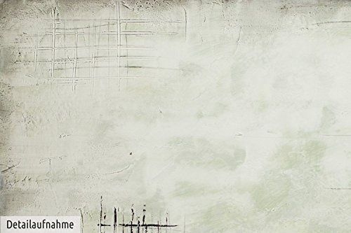 KunstLoft Acrylfarbe Gemälde Vage Allusion 80x80cm | Original handgemalte Leinwand Bilder XXL | Abstrakt Grau Quadratisch | Wandbild Acrylfarbebild Moderne Kunst Einteilig mit Rahmen
