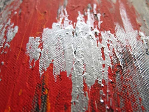 KunstLoft® Acryl Gemälde Diamonds and Coal 140x70cm | original handgemalte Leinwand Bilder | Abstrakt Bunt Farbverlauf | Wandbild Acrylbild moderne Kunst einteilig mit Rahmen