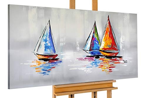 KunstLoft® Acryl Gemälde Sailing to The Horizon...