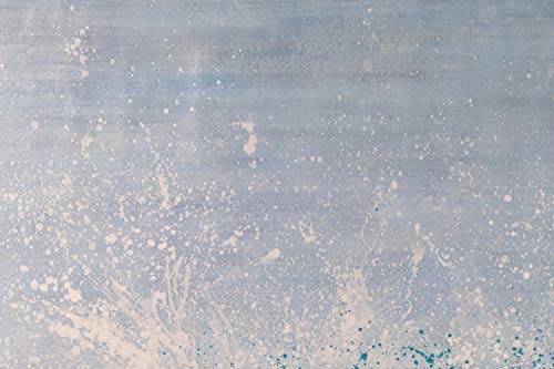 KunstLoft® XXL Gemälde Neptunes Wrath 200x150cm | original handgemalte Bilder | Meer Welle Blau Grau | Leinwand-Bild Ölgemälde einteilig groß | Modernes Kunst Ölbild