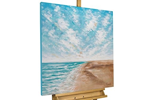 KunstLoft® Acryl Gemälde Tropical Vibes 80x80cm...