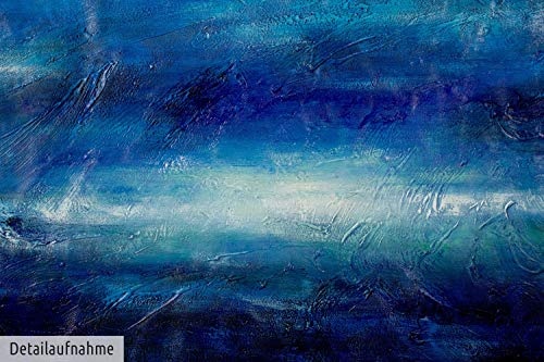 KunstLoft® XXL Gemälde Blue World 200x100cm |...