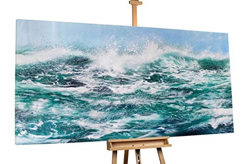 KunstLoft XXL Gemälde Kraft des Meeres 200x100cm |...