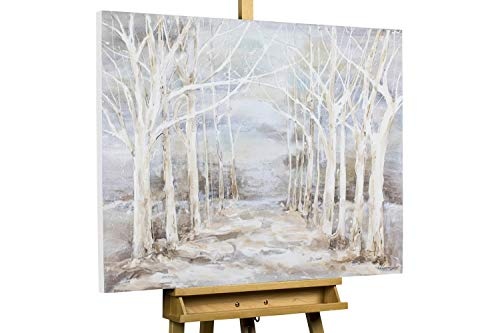 KunstLoft® Acryl Gemälde Wald der Reinheit...