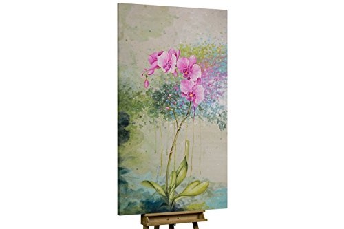KunstLoft® XXL Gemälde Wilde Orchidee 100x200cm...