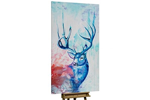 KunstLoft® XXL Gemälde Oh deer 100x200cm |...