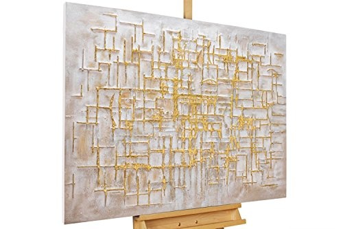 KunstLoft® Acryl Gemälde Glossy Maze 100x75cm |...