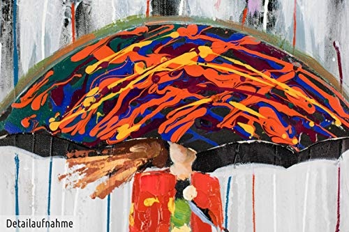 KunstLoft Acryl Gemälde Alice im Regen 60x60cm |...