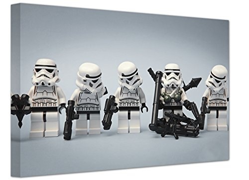 lego star wars Kunstdruck auf Leinwand, Motiv ",...