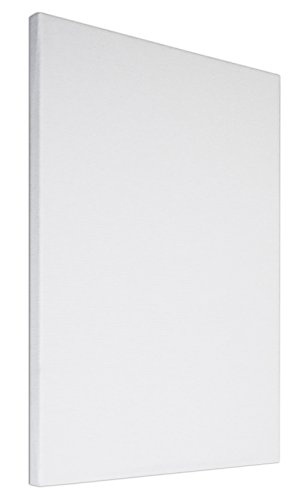 Arte & Arte 7143.0 Keilrahmen mit Leinwand für Maler, Tannenholz/Baumwolle, Weiß, 100 x 50 x 1.7 cm