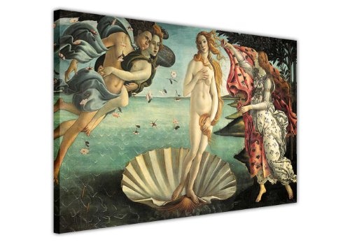 Die Geburt der Venus Gemälde von Sandro Botticelli...