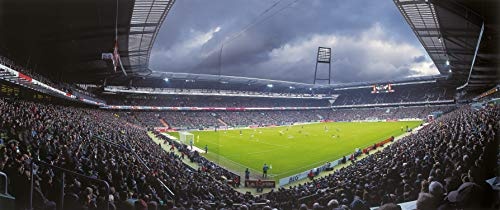 Bremen Stadion Panorama - Poster 120 x 50 cm - hochwertiger FineArtPrint