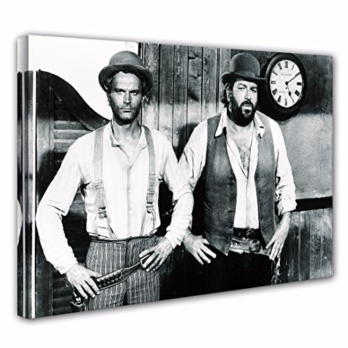 Terence Hill Bud Spencer Leinwand Vier Fäuste für ein Halleluja (120 x 80 cm)