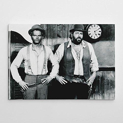 Terence Hill Bud Spencer Leinwand Vier Fäuste für ein Halleluja (120 x 80 cm)