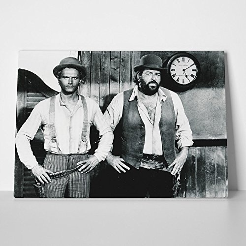 Terence Hill Bud Spencer Leinwand Vier Fäuste für ein Halleluja (120 x 80 cm)