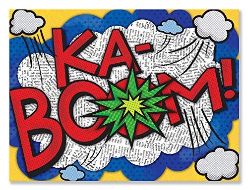 Oopsy Daisy ka-Boom. Leinwand Wand Kunst von Holli Conger...