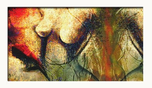 Unbekannt SOFT INSPIRATION - Frauenakt - Akt Erotik Bild auf Leinwand mit Keilrahmen direkt vom Künstler - moderne Kunst fertig zum Aufhängen - erotische Wandbilder - in EINWEG Verpackung -