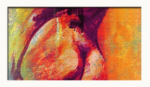 Unbekannt BELL - Rückenakt Frau nackter Po - Akt Erotik Bild auf Leinwand mit Keilrahmen direkt vom Künstler - moderne Kunst fertig zum Aufhängen - erotische Wandbilder - in EINWEG Verpackung -