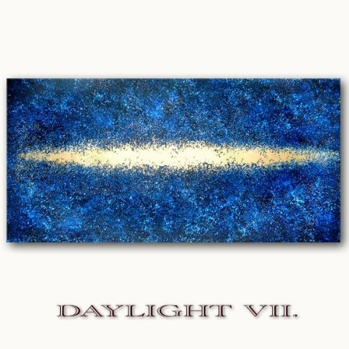 Original Acrylgemälde abstrakt - DAYLIGHT VII. blau-...