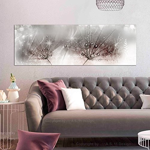 murando - Bilder Pusteblume 150x50 cm Vlies Leinwandbild 1 TLG Kunstdruck modern Wandbilder XXL Wanddekoration Design Wand Bild - Design Blumen b-C-0201-b-d