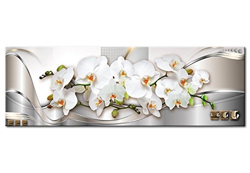 murando - Bilder Blumen Orchidee 120x40 cm Vlies Leinwandbild 1 TLG Kunstdruck modern Wandbilder XXL Wanddekoration Design Wand Bild - Orchidee Blumen b-A-0086-b-b