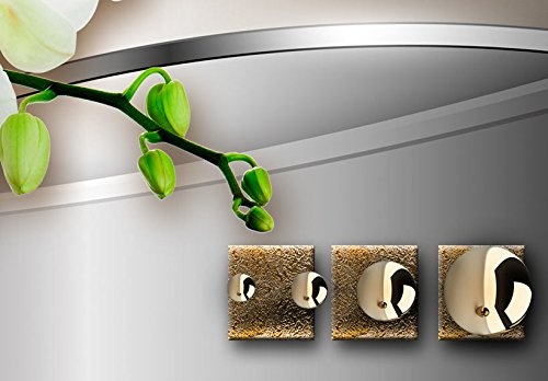 murando - Bilder Blumen Orchidee 120x40 cm Vlies Leinwandbild 1 TLG Kunstdruck modern Wandbilder XXL Wanddekoration Design Wand Bild - Orchidee Blumen b-A-0086-b-b